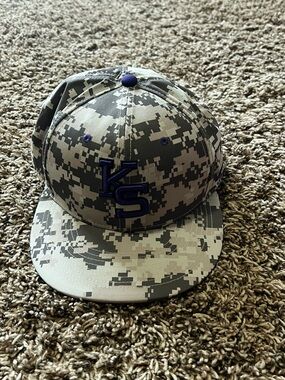 K-State Wildcats  Camo Baseball Cap